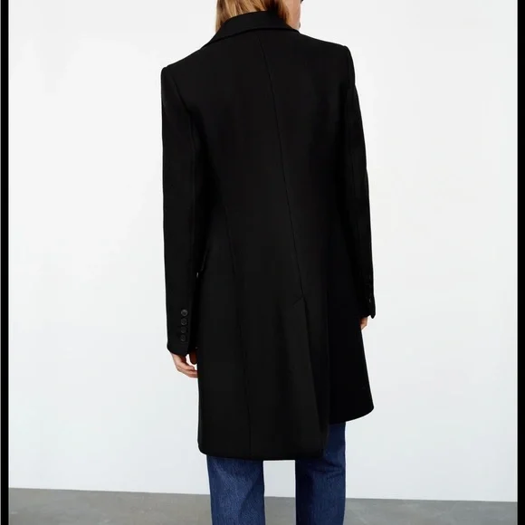 Zara black coat - Picture 4 of 5